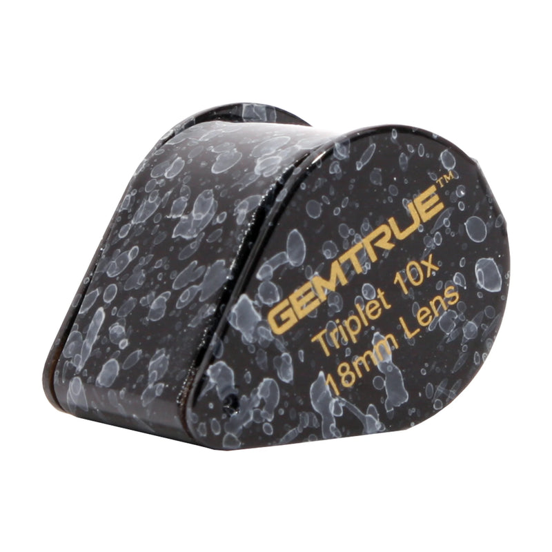 GemTrue Brown Pocket Magnifying Glass 10x Diamond Loupe DK18711