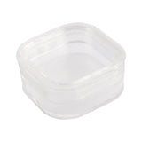 GemTrue Plastic Transparent 38x38x17mm Loose Diamond Box Set DK21620-6