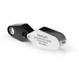GemTrue Folding Magnifying Magnifier 6x LED Glass Loupe