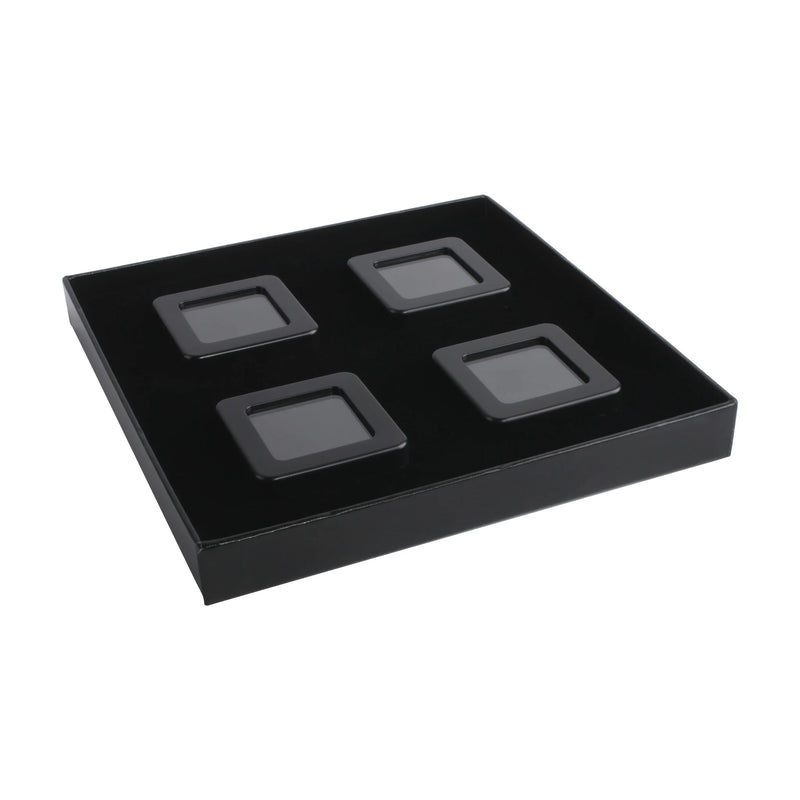 Gemstone Boxes Diamond Display Jewelry Case Square Diamond Display Box