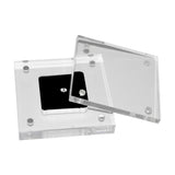 GemTrue High 50 x 50 x 15mm Diamond Storage Case Clear Plastic Display Box
