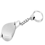 GemTrue Mini Foldable 10x Jewelry Magnifying Glass Key Chain Loupe DK30690