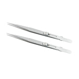 GemTrue Precision Slide Straight Tip Tweezers Electronics Jewelry Repair