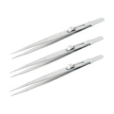 GemTrue Precision Slide Straight Tip Tweezers Electronics Jewelry Repair