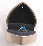 GemTrue Ring Container LED Light Ring Box Pendant Necklace Box Wedding Case