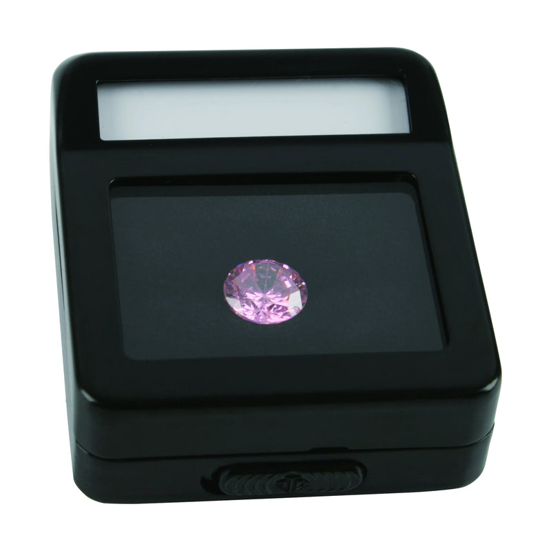 GemTrue Small Square Metal Box Jewelry Storage Case For Diamond Display Box