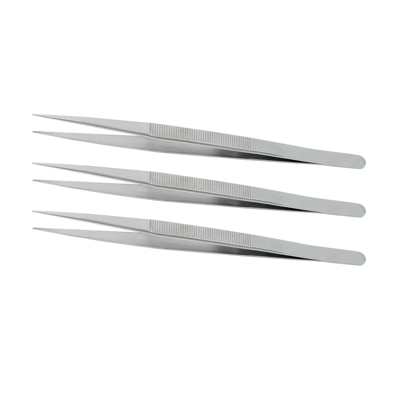 GemTrue Stainless Steel Precision Forceps Holding Repair Tools For Jewelry