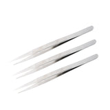 GemTrue Stainless Steel Precision Forceps Holding Repair Tools For Jewelry
