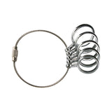 GemTrue US Standard Ring Size Measuring Tool Set 5Pcs Gauge Finger Sizer DK73003