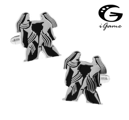 Gemini Constellation Cuff Links - Novelty Style