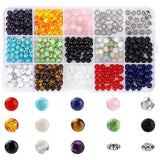 Crystal Quartz Stone Round Loose Beads for DIY Jewelry Making