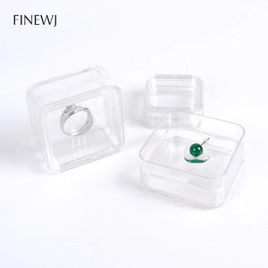 Gemstone Display Holder Case Elastic Film Jewelry Box