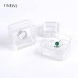 Gemstone Display Holder Case Elastic Film Jewelry Box