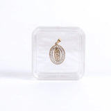 Gemstone Display Holder Case Elastic Film Jewelry Box
