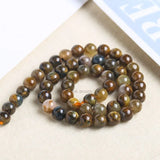 Natural Tiger Eye Gemstone Beads for Man Jewelry Making