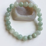 Light Green Calcite Jade Emerald Bracelet Healing Power Natural Stone Hand Chain