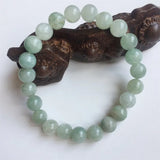 Light Green Calcite Jade Emerald Bracelet Healing Power Natural Stone Hand Chain