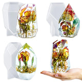 Gemstone Ore Faceted Bracelet Holder Jewelry Holder Mirror Silicone Mold