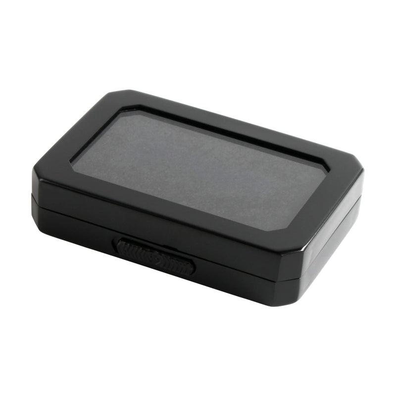 Gemstone Storage Box Loose Diamond Display Case Metal Jewelry Display Box