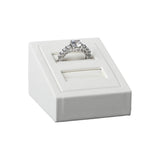 Gemtrue High DK2RT Jewelry Display Tool 50X60X35/15 Ivory Prop-2 Slot Ring Tower