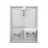 Gemtrue High DK3PS Jewelry Display Tool Ivory Prop-Earring/Ring/Pendant