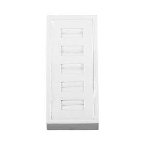 Gemtrue High DK5RT Ivory 5 Position Ring Ornaments 60X125X60-15 Display Tool