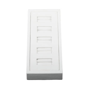 Gemtrue High DK5RT Ivory 5 Position Ring Ornaments 60X125X60-15 Display Tool