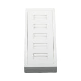 Gemtrue High DK5RT Ivory 5 Position Ring Ornaments 60X125X60-15 Display Tool