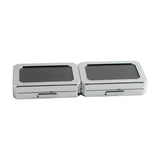 Gemtrue Rectangle Diamond Display Box Metal High Dk21665