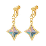 Genshin Impact 4 Point Star Earpin Earclip Earring