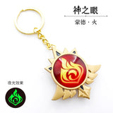 Genshin Impact Metal Keychain - Anime Bag Pendant Fans Gift