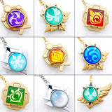Genshin Impact Metal Keychain - Anime Bag Pendant Fans Gift
