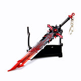 Genshin Impact Sword Keychains Cosplay Weapons Key Rings Collections