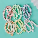 Ceramic Flat Round Beads for DIY Bracelet Jewelry