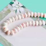 Ceramic Flat Round Beads for DIY Bracelet Jewelry