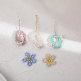 Crystal Pearl Woven Hair Accessories 2pcs