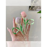 Large Metal Hairpin Flower Shark Clip Hair Accessories