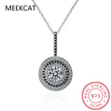 925 Sterling Silver Women's Spinel Pendants Necklace