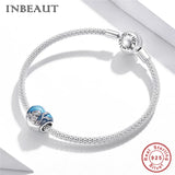 925 Sterling Silver Mermaid Charms Beads for Bracelets Making