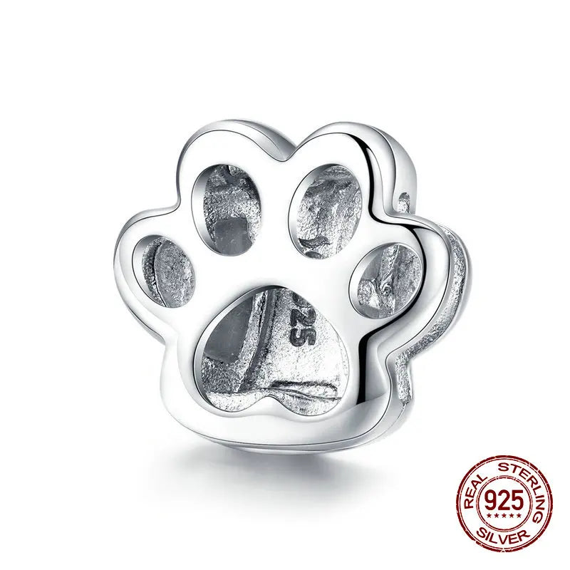 925 Sterling Silver Cat Claw Charm for Reflexions Bracelet
