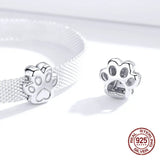 925 Sterling Silver Cat Claw Charm for Reflexions Bracelet