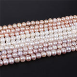 7-10mm Natural Pearl Beads for Jewelry Making