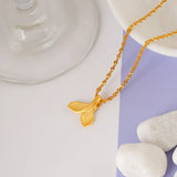 18k Pure Mermaid Pendant Thick Necklace Pendants