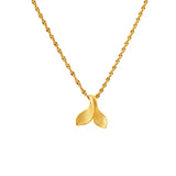 18k Pure Mermaid Pendant Thick Necklace Pendants