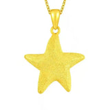 18k Pure Star Pendant Necklace for Women - Engagement Jewelry