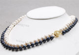 White Akoya Pearl Necklace 7-8mm