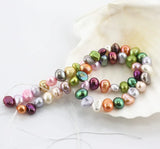 3 Strands 8mm Pearl Loose Beads