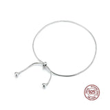 925 Silver Snake Charm Anklet Foot Bracelet Jewelry