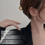 925 Silver Angle Wing Drop Earrings Little Earring Fine Jewelry Women Girls