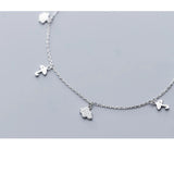 925 Silver Anklets Clouds Umbrella Chain Bracelet